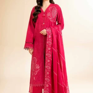 3 Piece - Dyed Embroidered Suit - 42501104